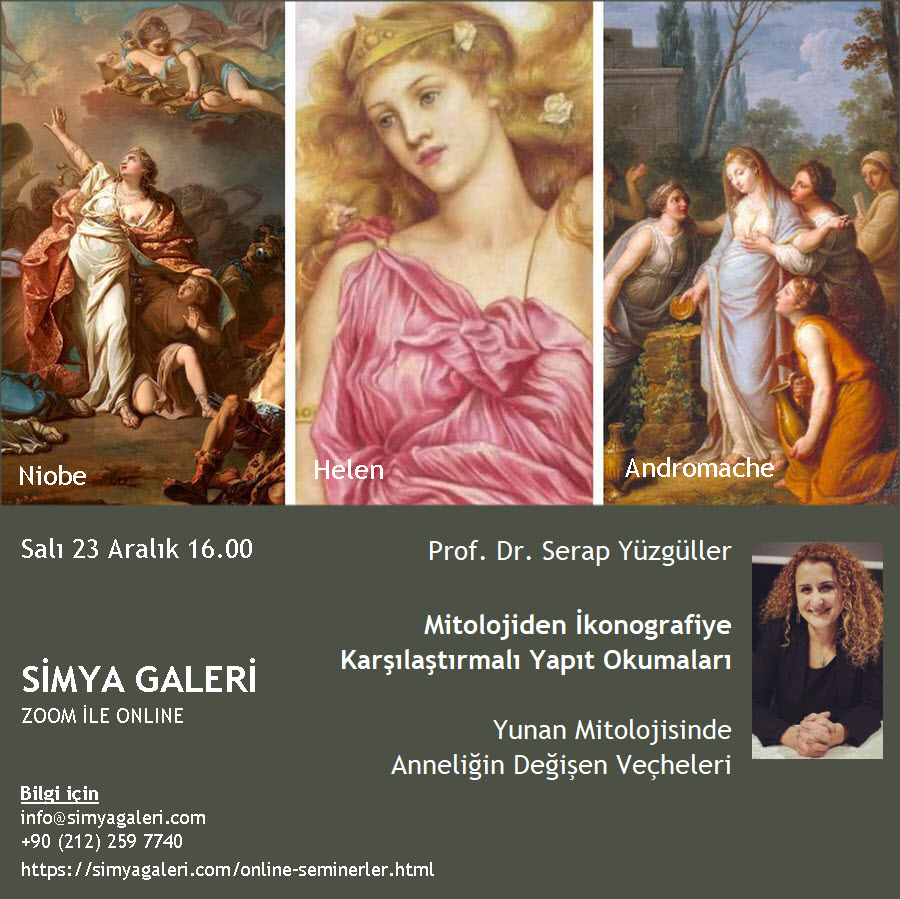 portfolio Mitolojiden İkonografiye karşılaştırmalı Yapıt Okumaları